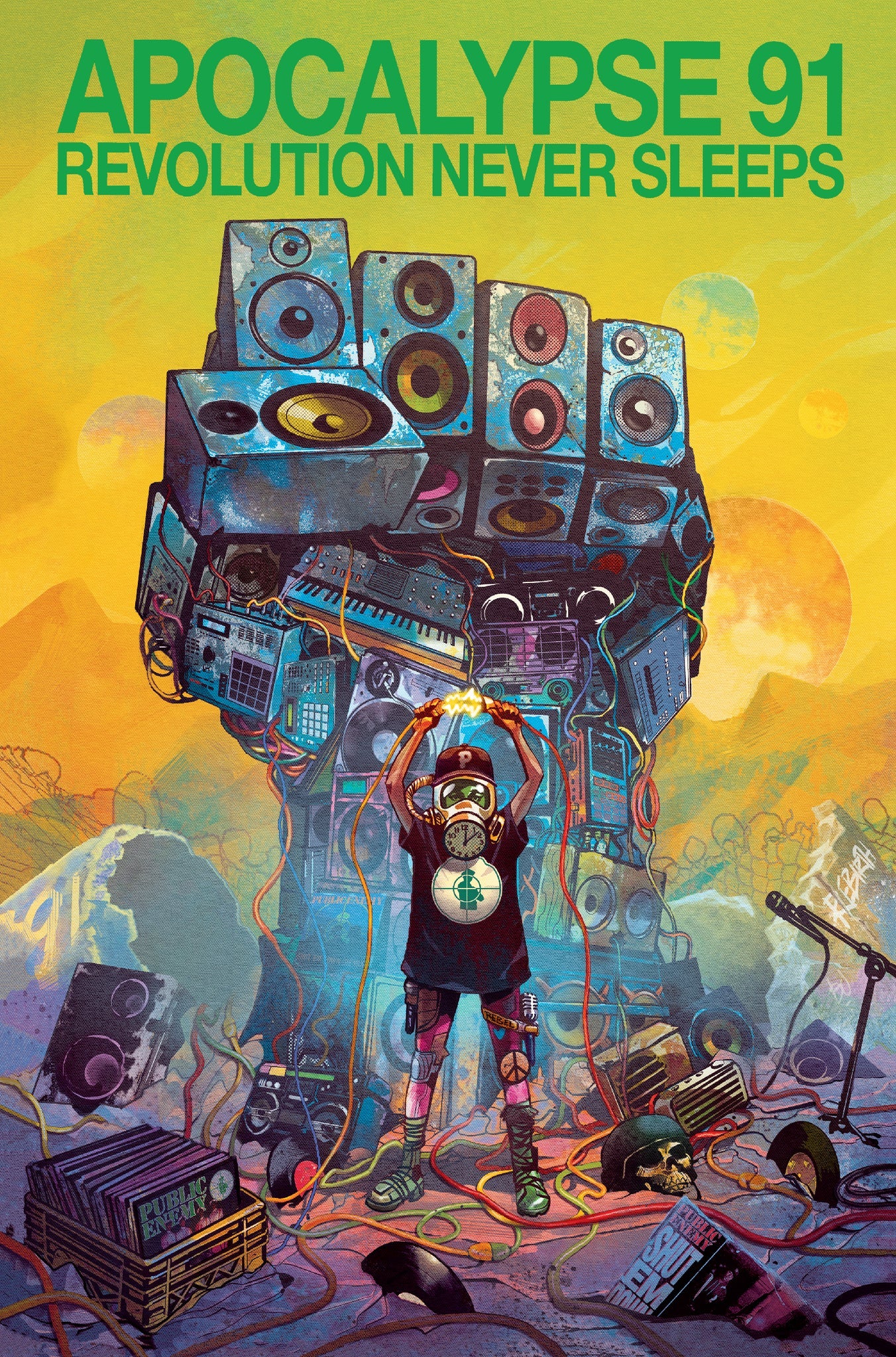 Cover image for Chuck D Presents Apocalypse 91: Revolution Never Sleeps ISBN 9798886561654